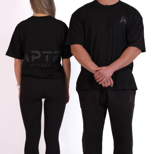 T-shirt onyx noir APTE